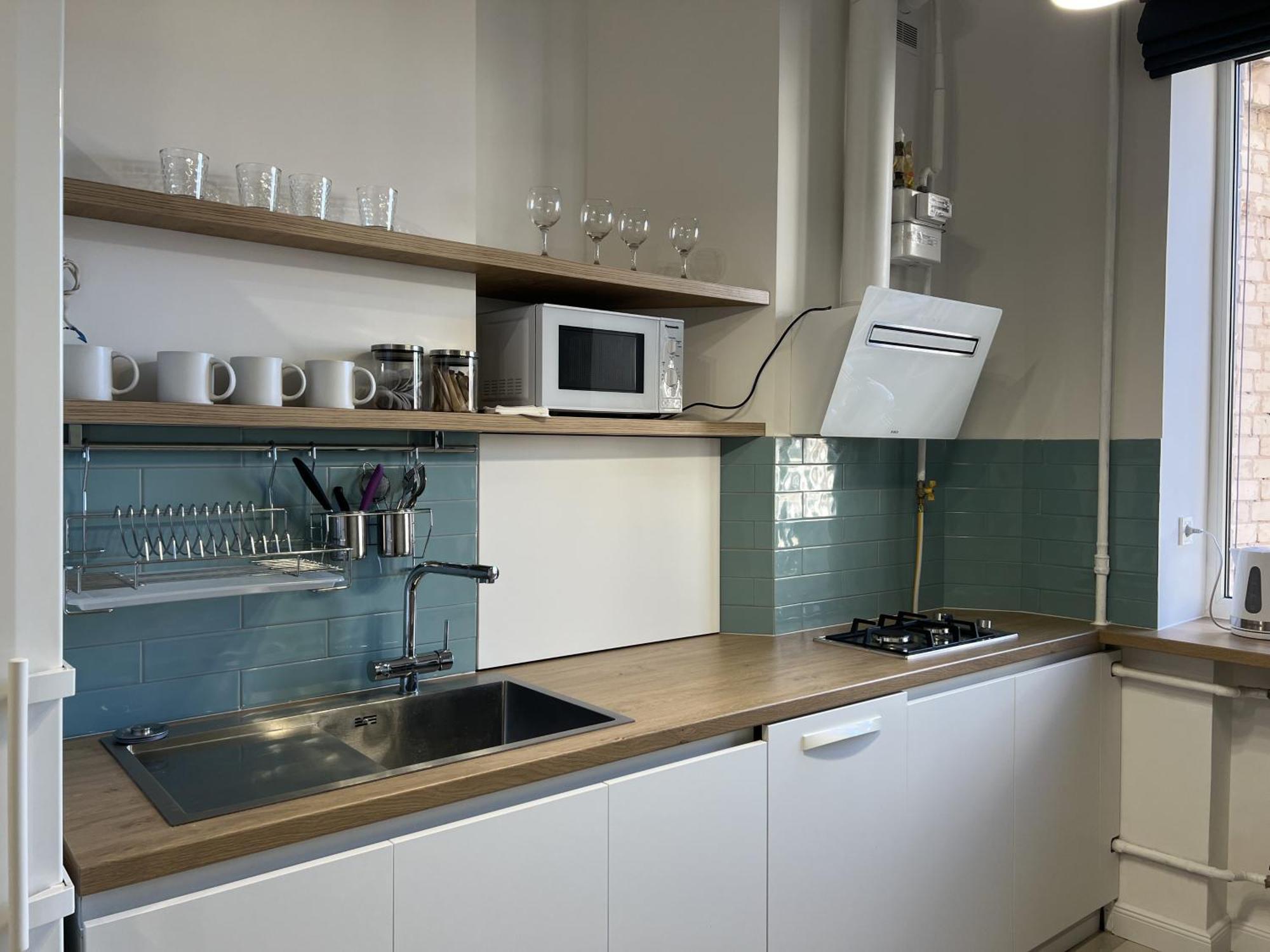 Kyiv Old Town Apartment Near Golden Gate Luaran gambar